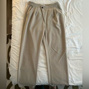 Abercrombie Trouser with Criss-Cross Waistband (size M)